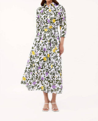 Beyond By Vera - Emily Floral Pattern Shirt Dress