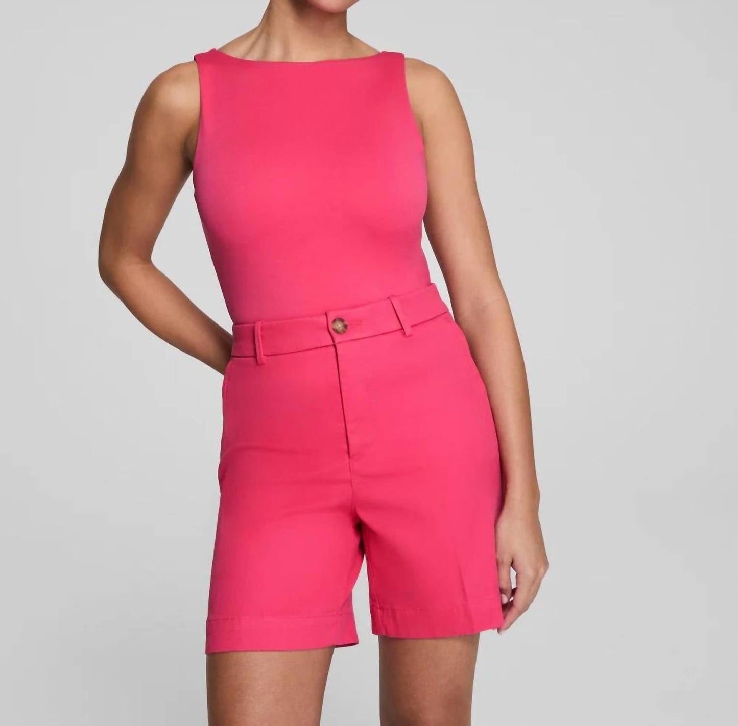 Spanx - Smooth Jersey High Neck Tank