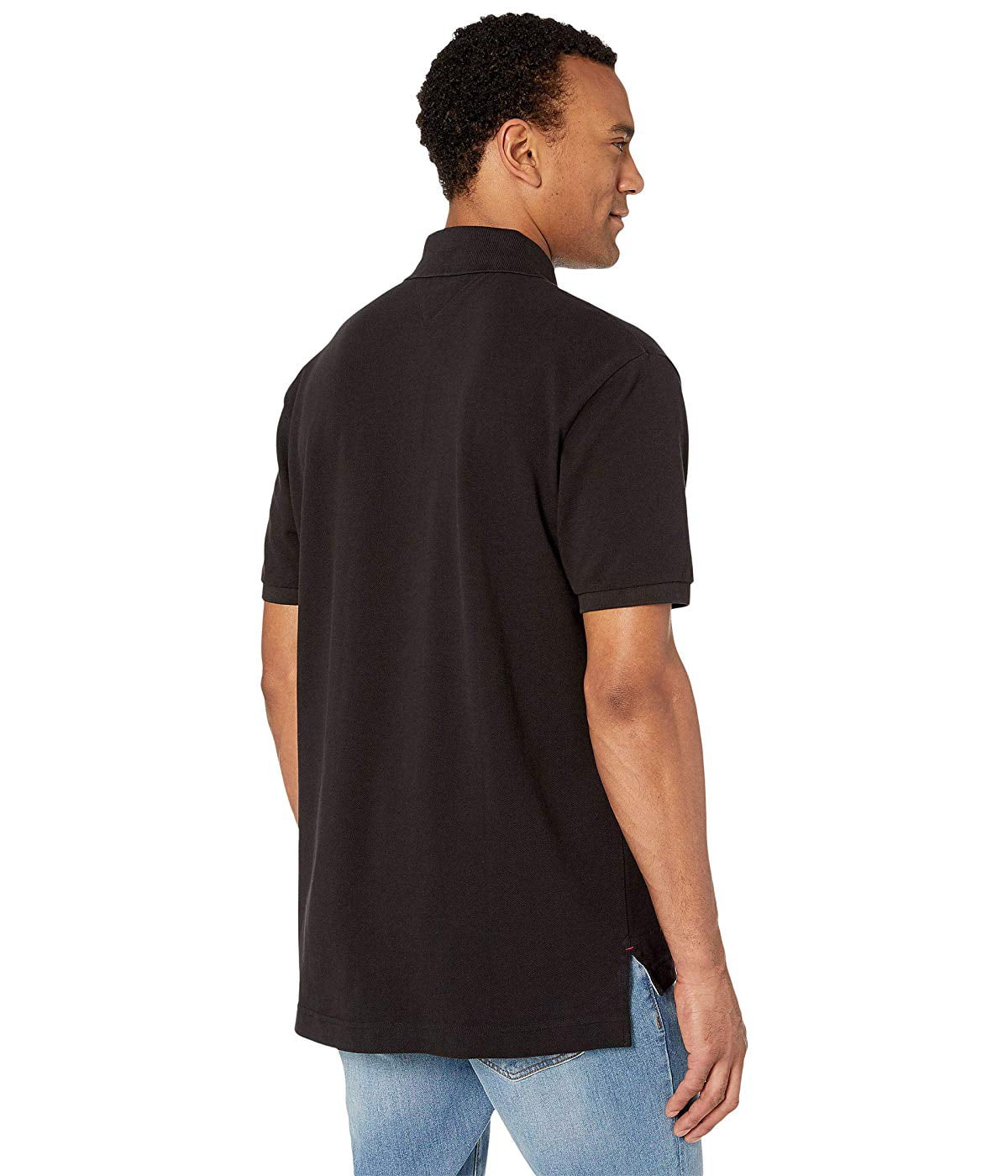 Tommy Hilfiger Men's Classic Fit Polo Black Size XX-Large