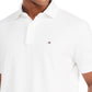 Tommy Hilfiger Men's Classic Fit Ivy Polo Shirt White Size Large