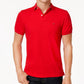 Tommy Hilfiger Men's Classic Fit Ivy Polo Red Size Large
