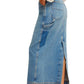Free People - Francisco Denim Maxi Skirt