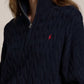 Polo Ralph Lauren - Cable Knit Cotton Quarter Zip Sweater