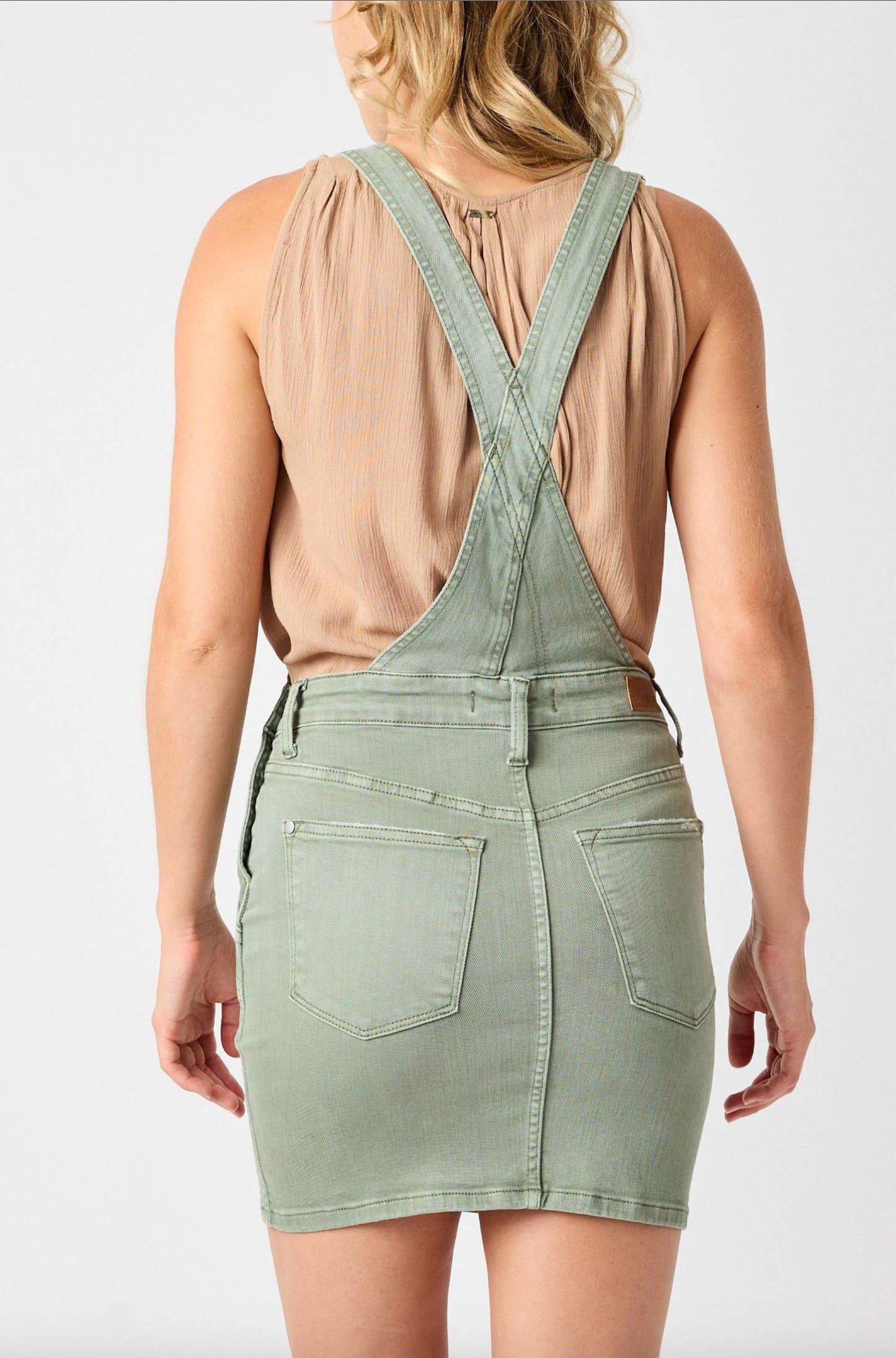 Judy Blue - Garment Dyed Overall Skirt