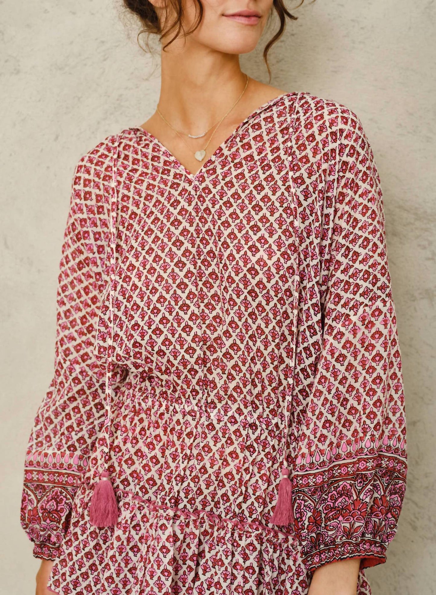 M.A.B.E. - Viti Tiered Mini Dress