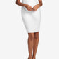 Tommy Hilfiger Women's Textured Sheath Dress White Size 8