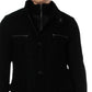 Cole Haan Men's Melton Jacket Gray Size Medium