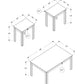 Table Set, Coffee, End, Side, Accent For Living Room, Transitional (Set of 3) - Oak