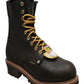 Adtec Men's 9 Water Resistant Steel Toe Logger Boot Black Size 9 W