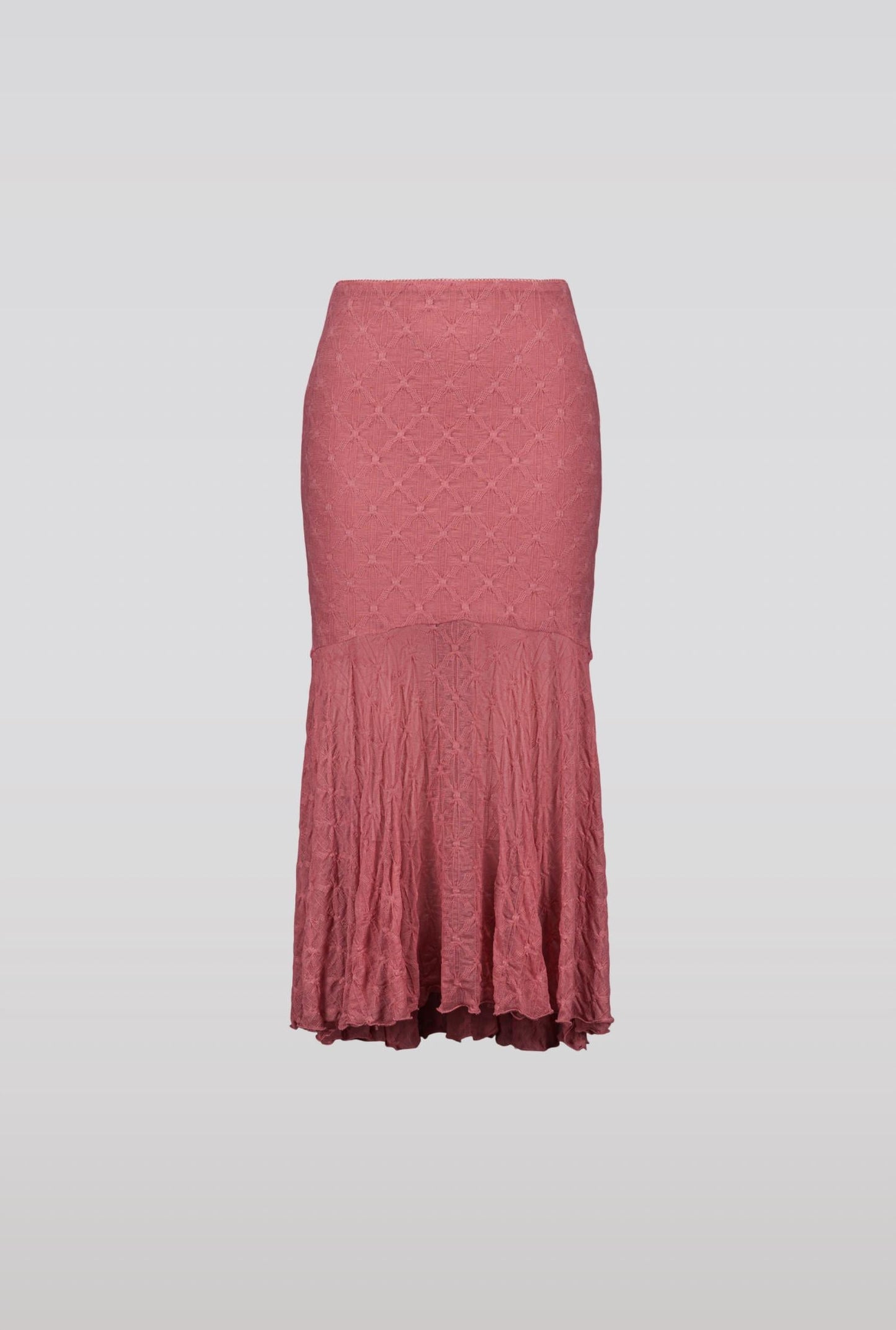 Saemdi - Women's Crinkled Jersey Skirt