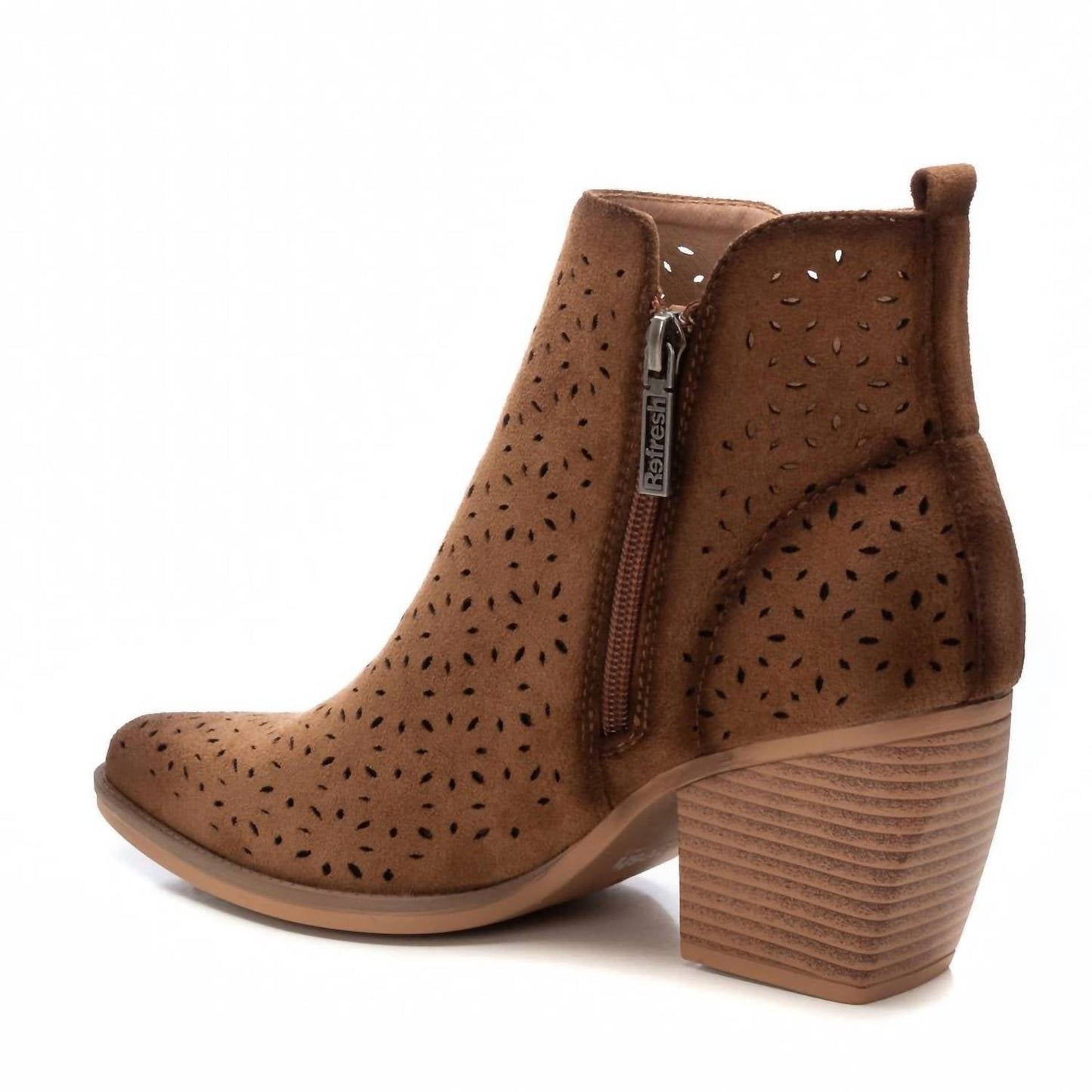 Xti - Women's Leather Ankle Booties