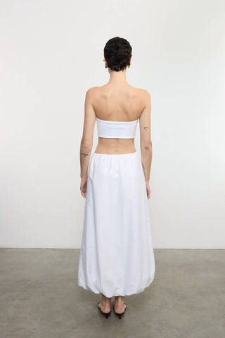 Enza Costa - POPLIN BUBBLE SKIRT
