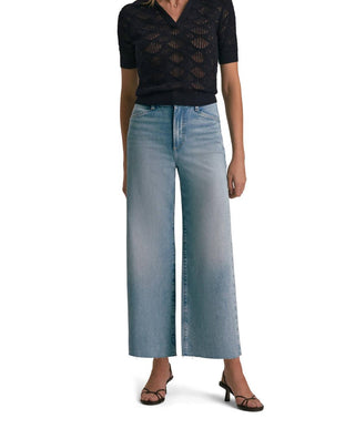 Favorite Daughter - Mischa Super High Rise Wide-leg Crop Jean