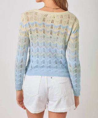 Hem & Thread - Gradient Sweater Cardigan