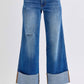 Judy Blue - High Waist Retro Wide Leg Jeans