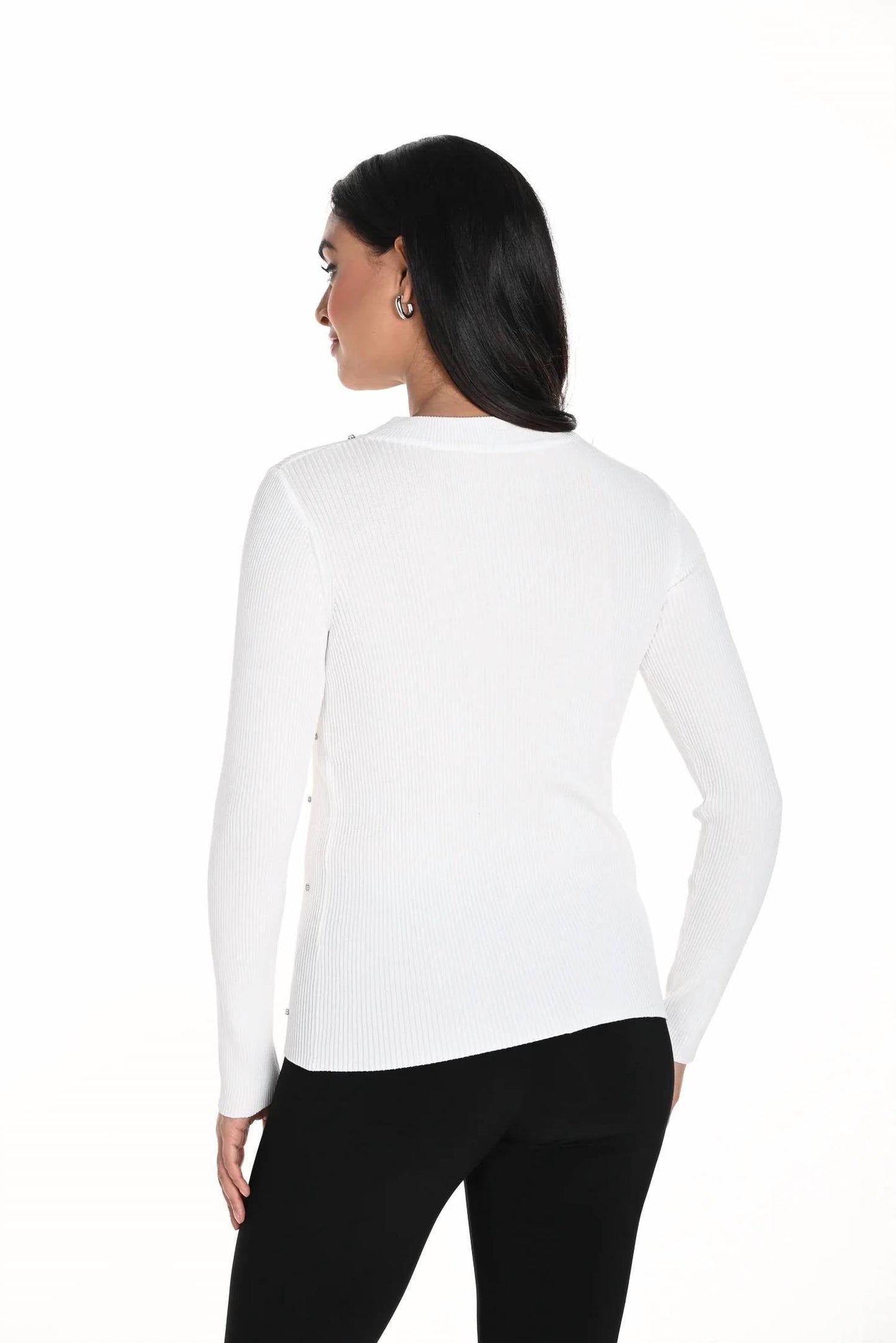 Frank Lyman - Diamante Embellished Knit Top