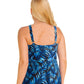 Always For Me - Plus Size Ruched A-Line Tankini Top