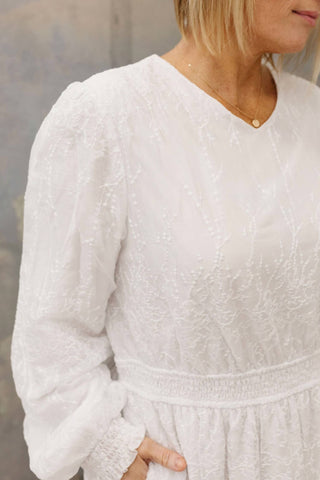 Tea N Rose - Embroidered Maxi Dress