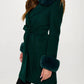 Coalition La - Vegan Wool Faux Fur Coat