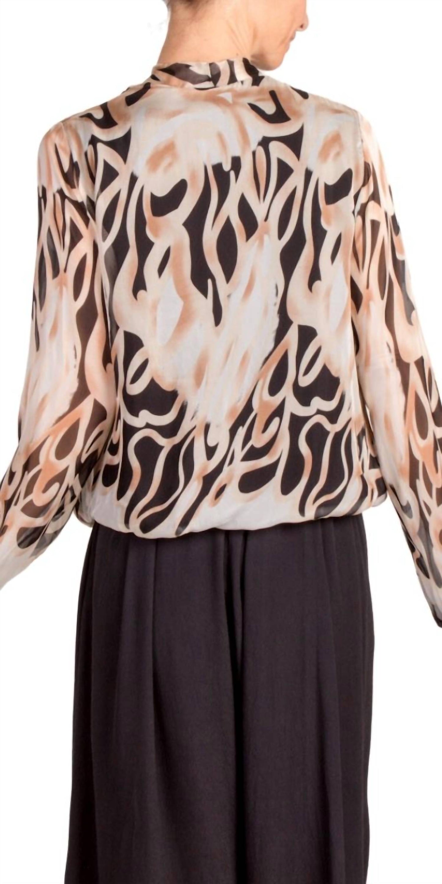 Gigi Moda - Torino Abstract Blouse