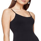 BCBGMAXAZRIA Women's Daisy Knit Round Neck Camisole Top Black Size X-Small