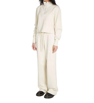 Les Tien - Haley Crop Half Zip Pullover Sweater