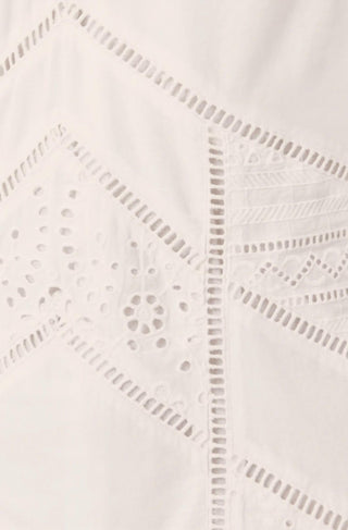 Allsaints - Luci Eyelet Embroidered Minidress