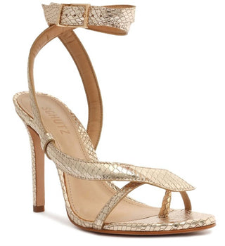 Schutz - Women's Courtney High Metallic Heels