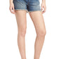 Women's Blanknyc The Essex Distressed Denim Shorts, Size 26 - Blue