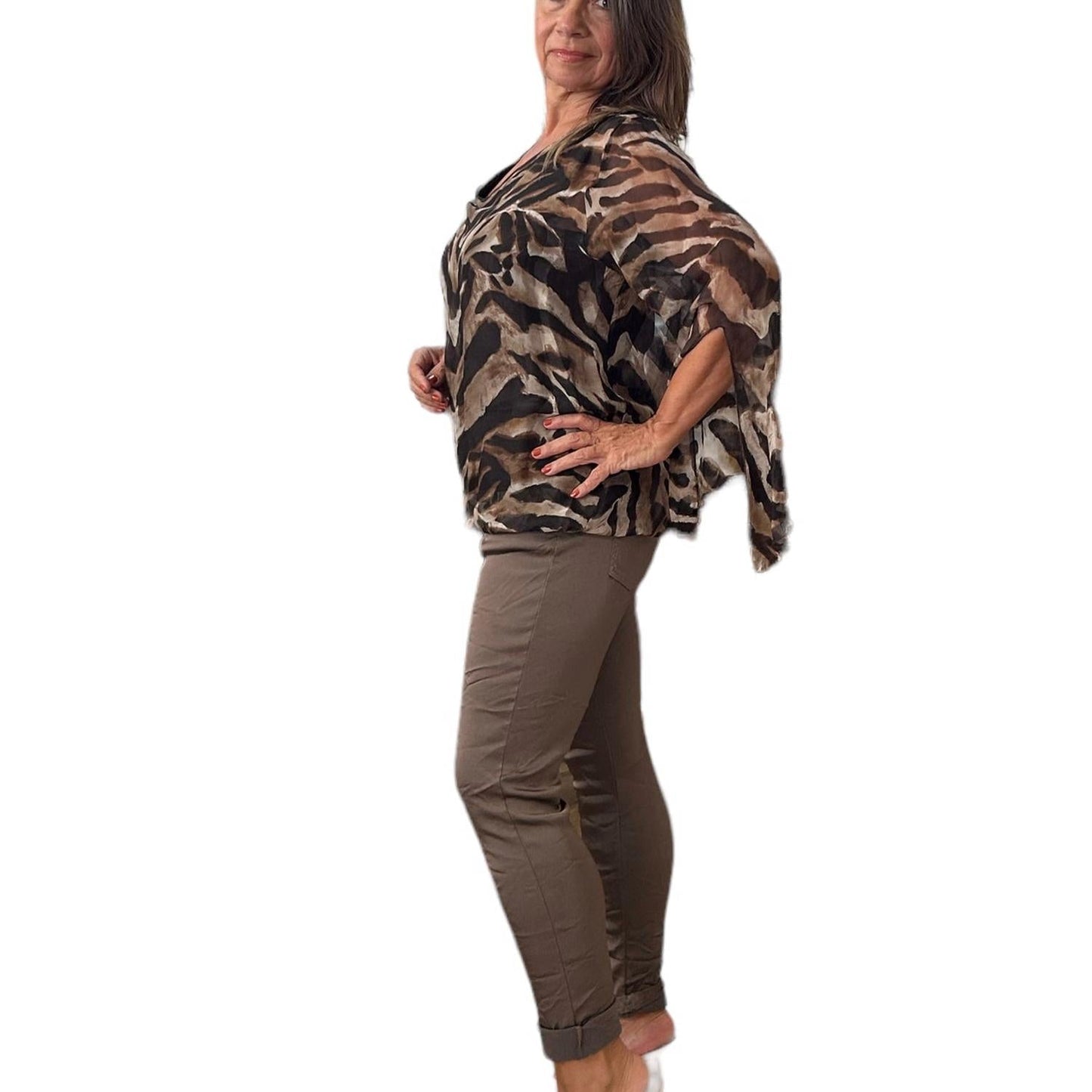 Gigi Moda - Satinee Italian magic pants