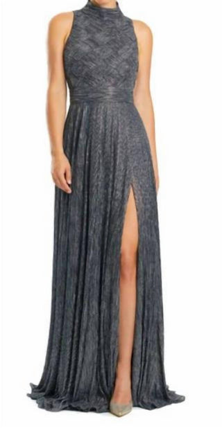Alexander By Daymor - High Neck Sleeveless Gown