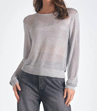 Elan - Metallic Sweater
