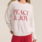 Z Supply - Cassie Peace and Joy Raglan Tee