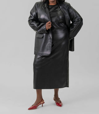 Good American - Better Than Leather Shell Tank Top - Plus