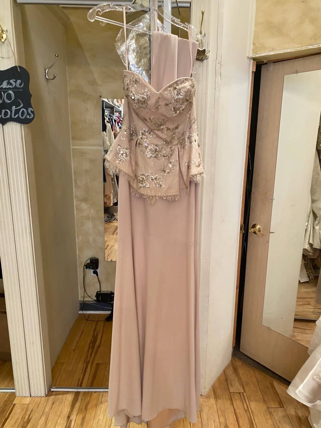 Mac Duggal - STRAPLESS FITTED DRESS
