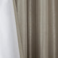 Twist Tab Total Blackout Window Curtain Panel Pewter 50x95