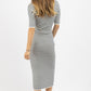 Blue B - Tradd Stripe Knit Mididress