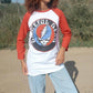 People Of Leisure - Grateful Dead Stealie Baseball Tee