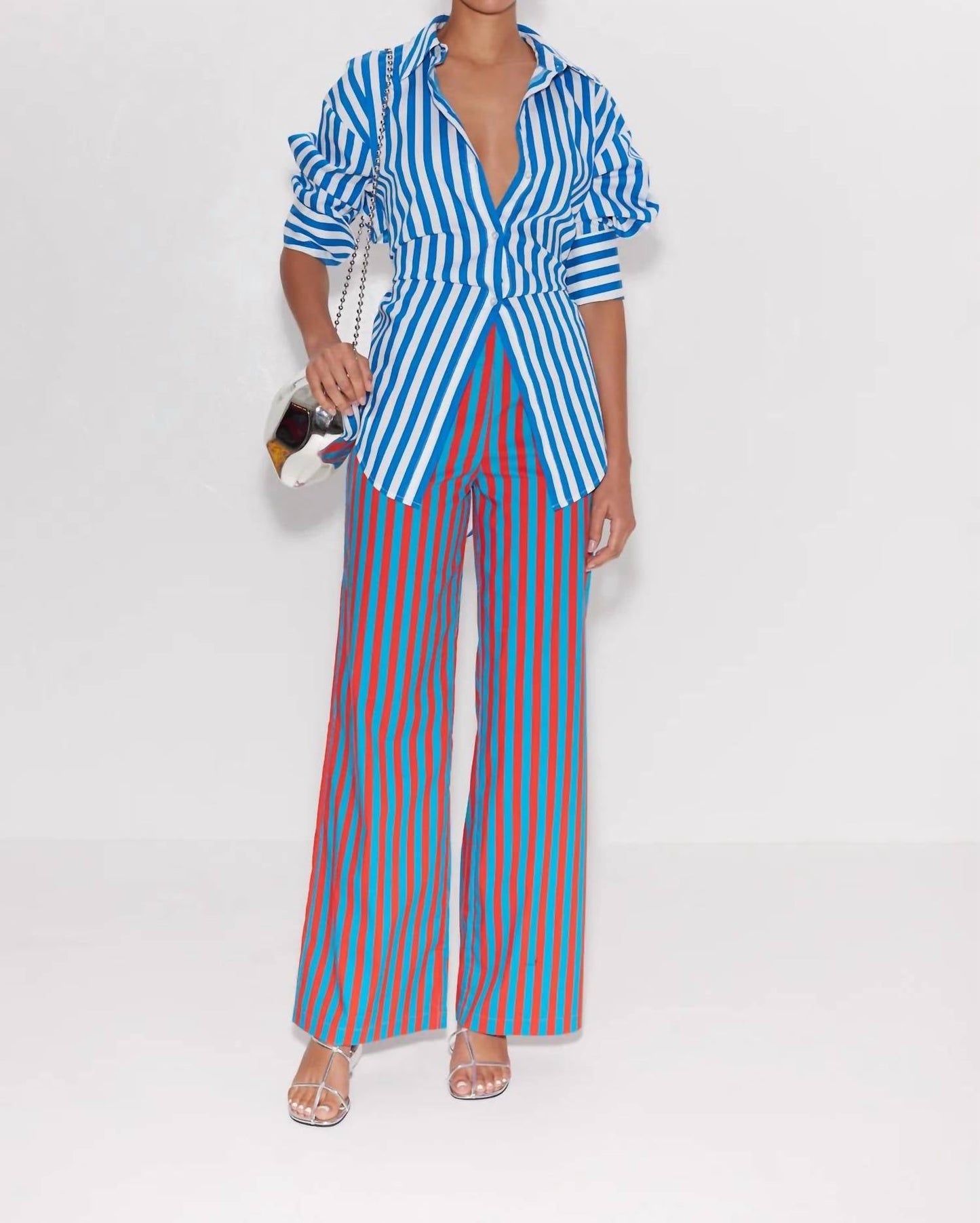 Simon Miller - Pia Stripes Poplin Pants