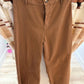 Oat New York - Women High Rise One Button Wide Leg Jeans