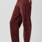 Blanknyc - Barrel Leg Leopard Pattern Pants