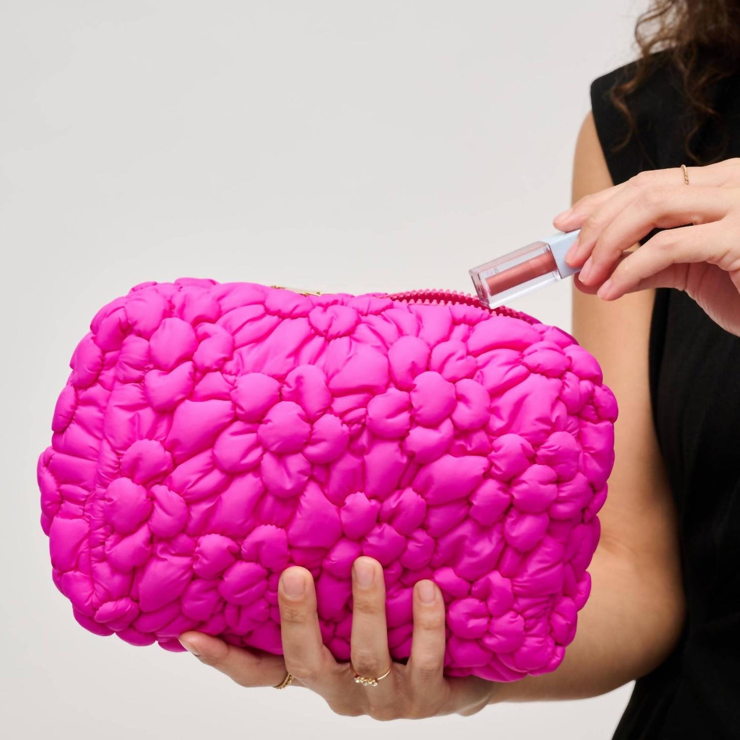 Urban Expressions - Flora Pop Nylon Cosmetic Bag