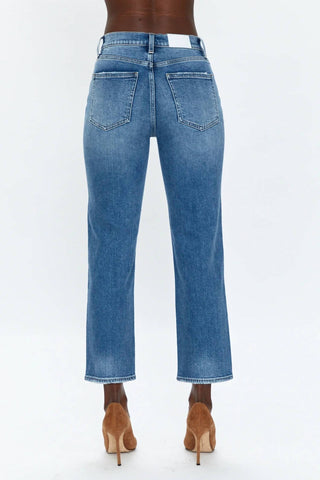 Pistola - Charlie High Rise Straight Ankle Jeans