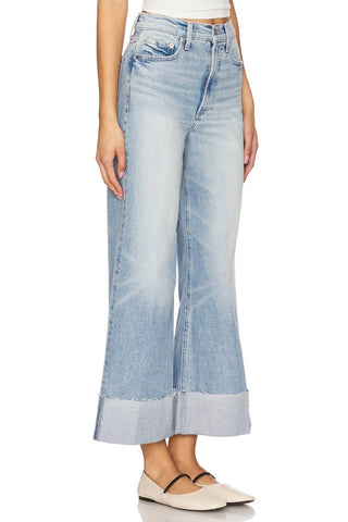 Pistola - Lana Crop Cuffed Wide Leg Jeans