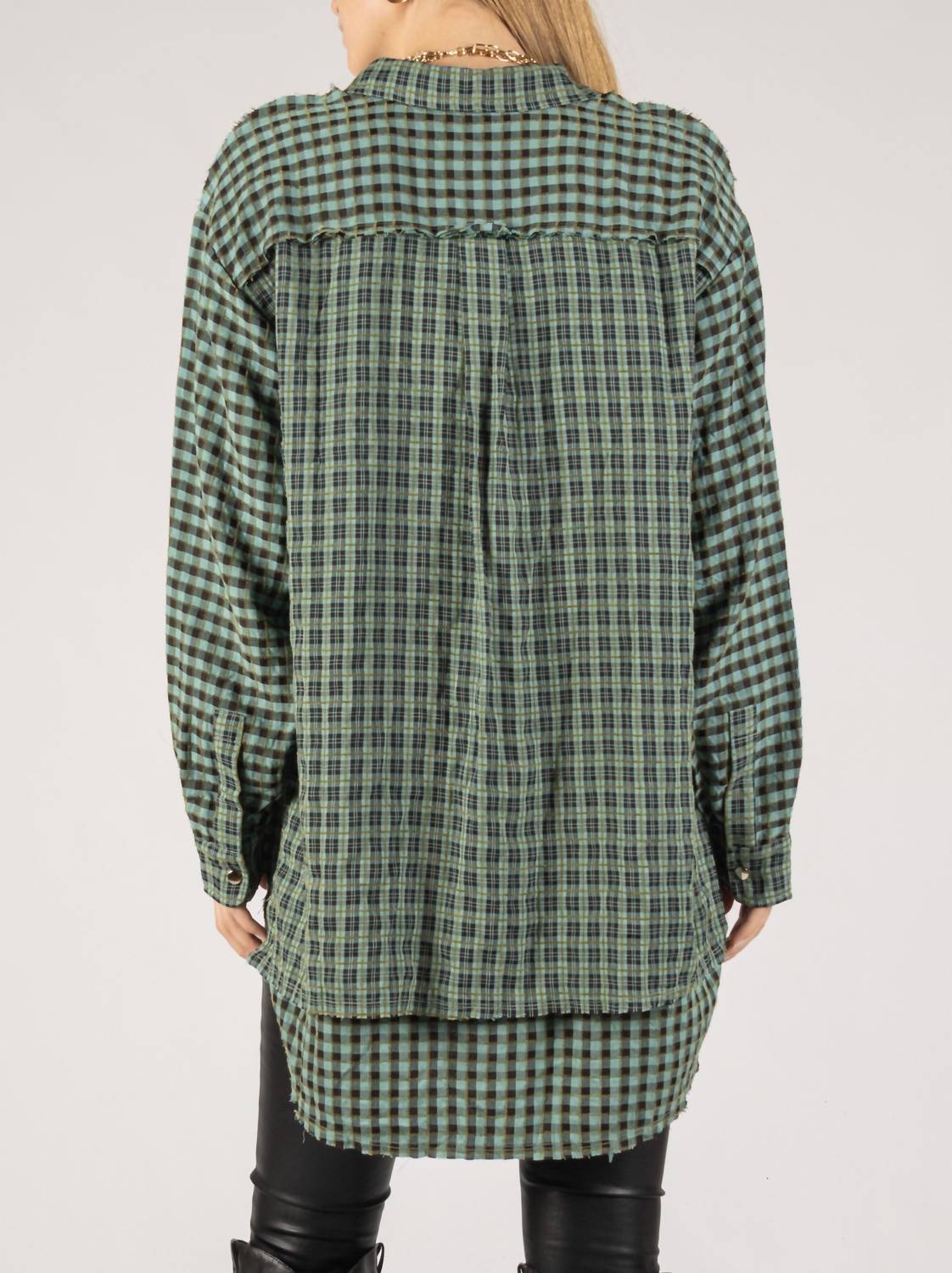 Before You Collection - Plaid Button Up Shirt