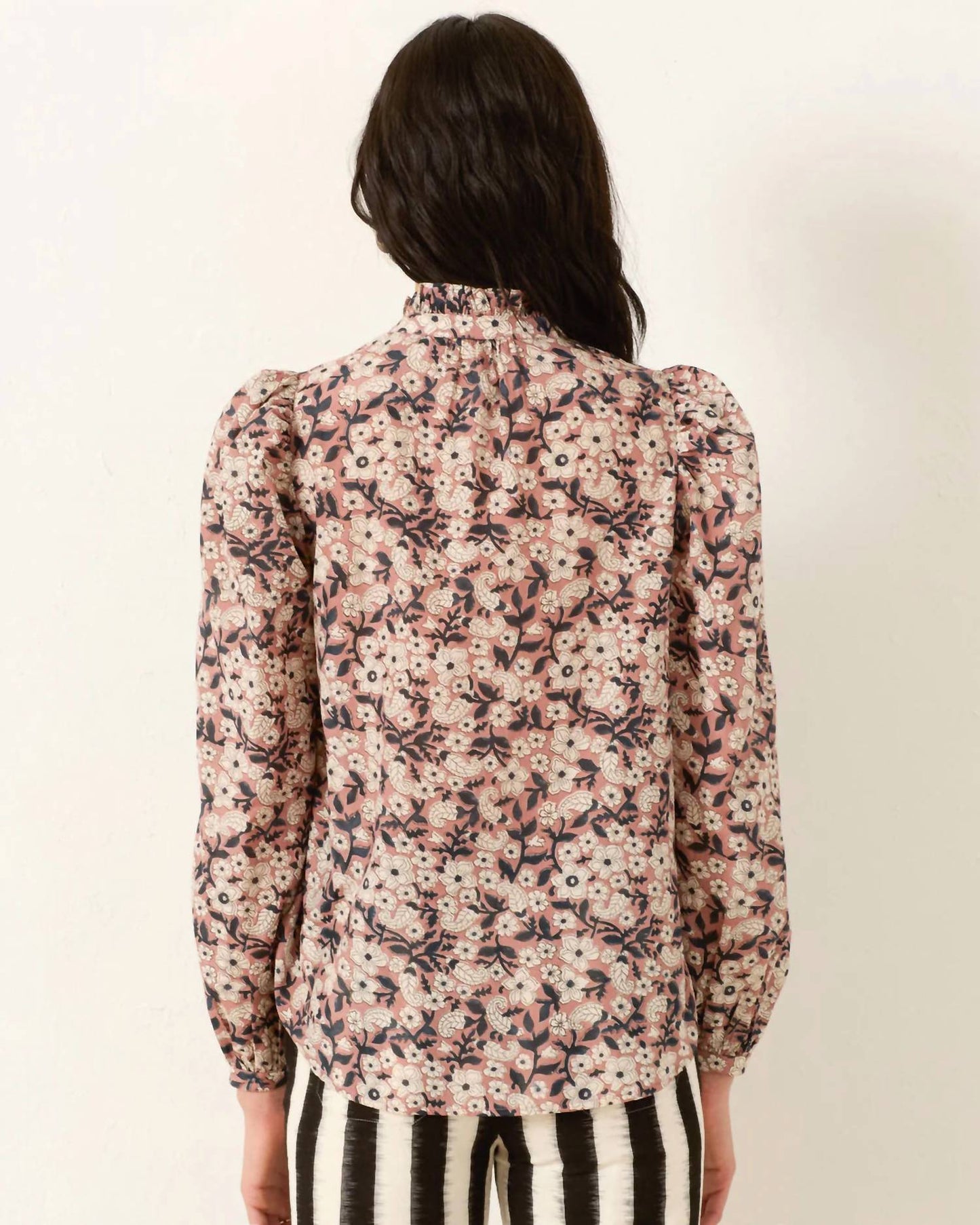 Alix Of Bohemia - Annabel Sepia Floral Shirt