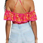 Free People - Cha Cha Cold Shoulder Flounce Top