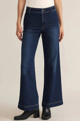 Z Supply - Women's Rilynn Wide Leg Denim Pant