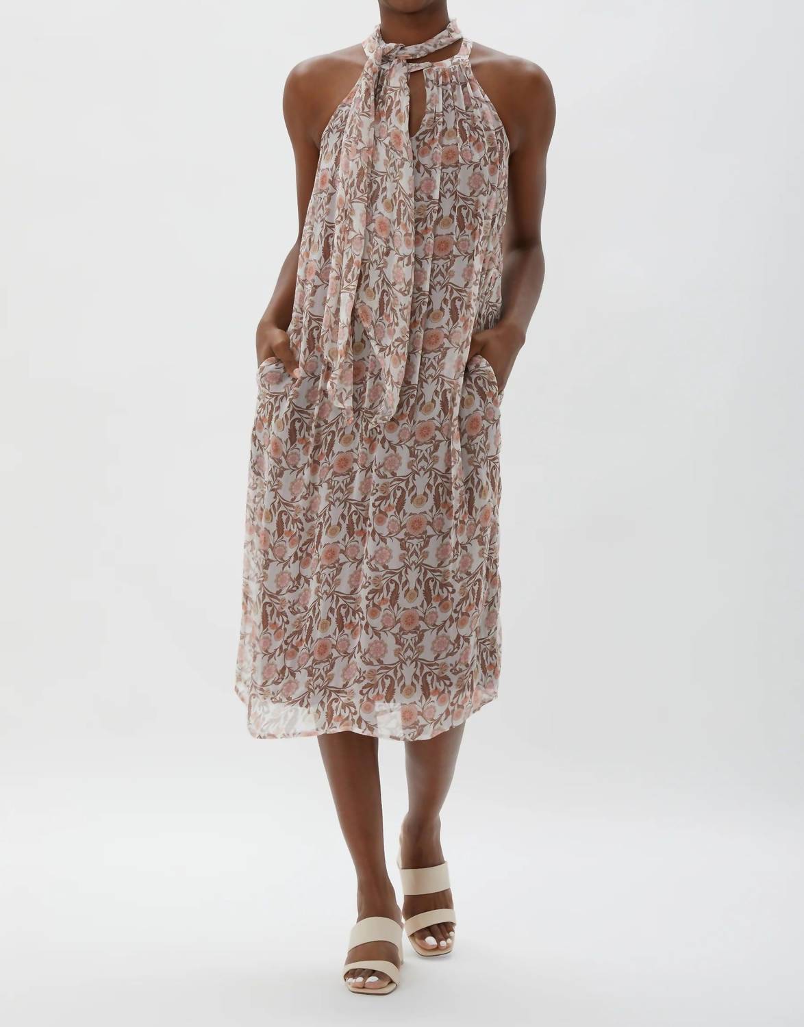 Ecru - Moore Column Dress