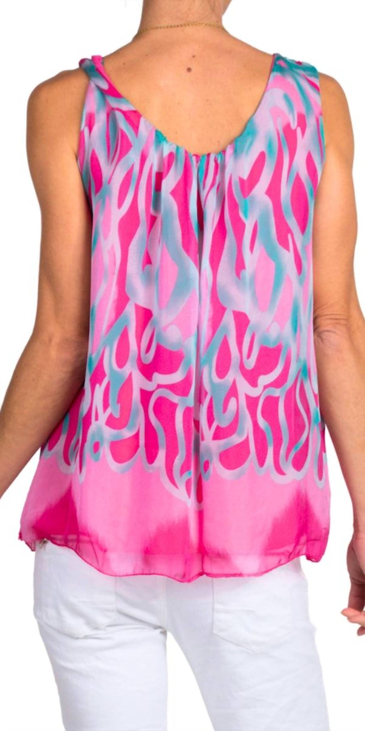 Gigi Moda - Turbinio Silk Tank Top